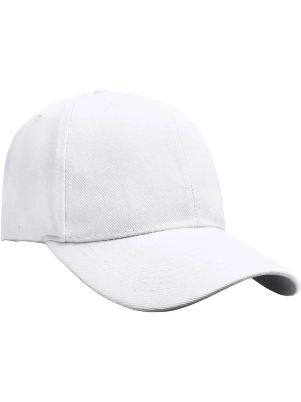 12-Pack Adjustable Baseball Caps - Plain Solid Color Bulk Lot for Customization